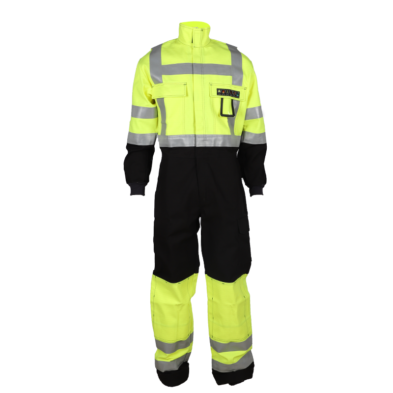 Multi-Hazard Protective Flame Resistant Safety Equipment Work Clothes