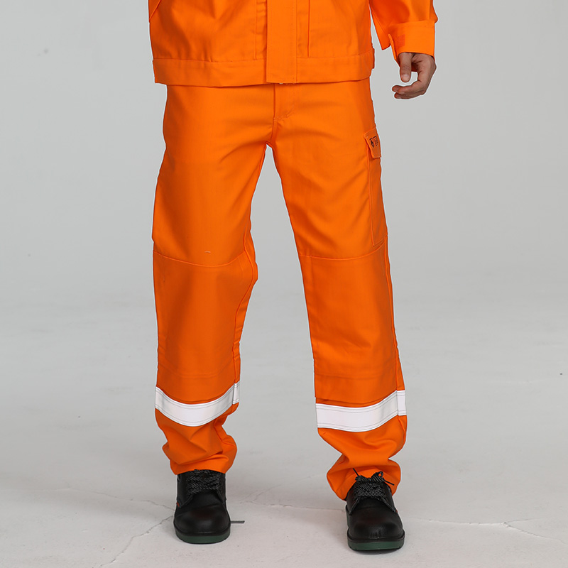 Designable Flame Retardant Cargo Pants Men's Wholesale With Reflective Tape