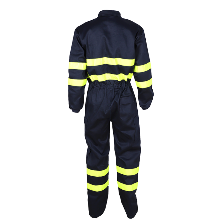 Offshore Anti-Flame Work Coveralls With Reflective Tape